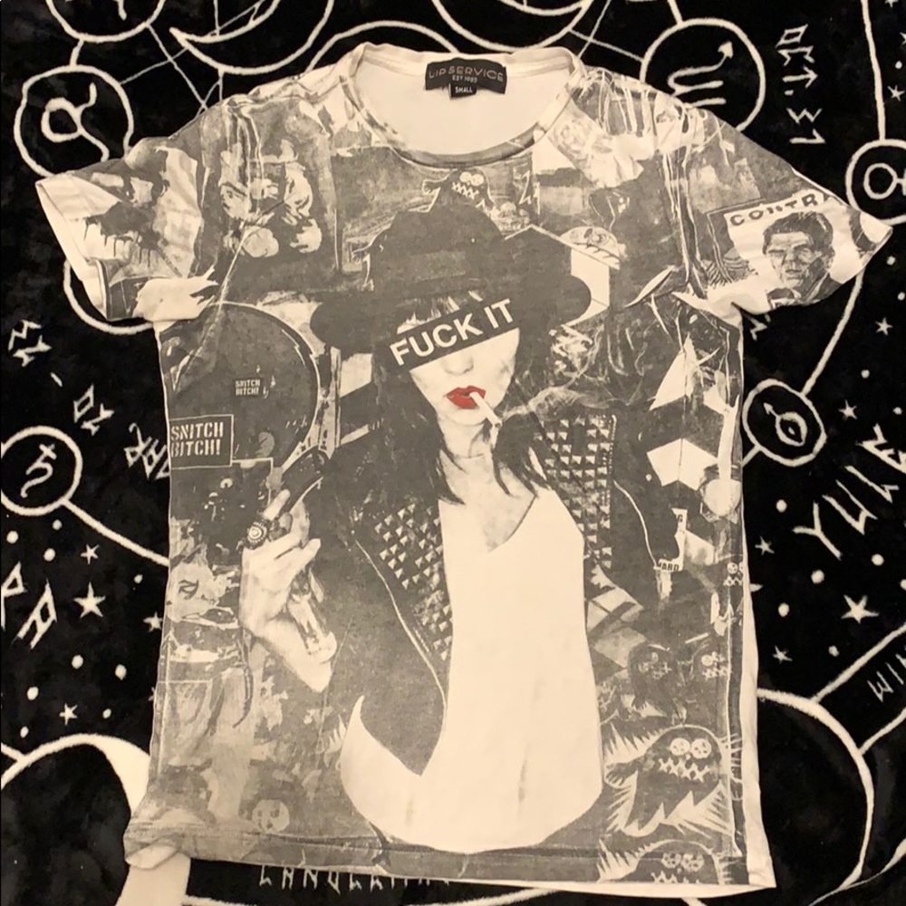 Lip service t shirt